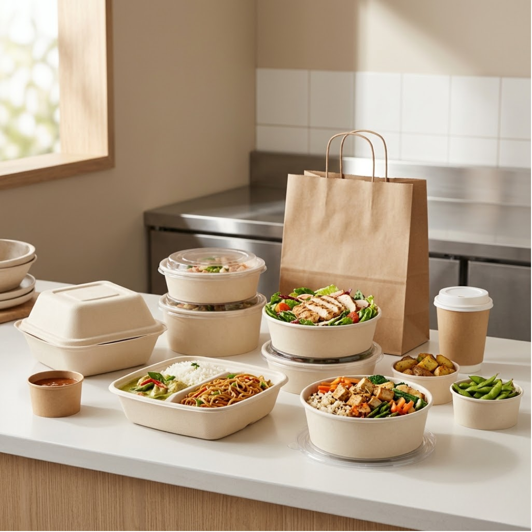 "Packaging That Serves Multiple Menu Items"