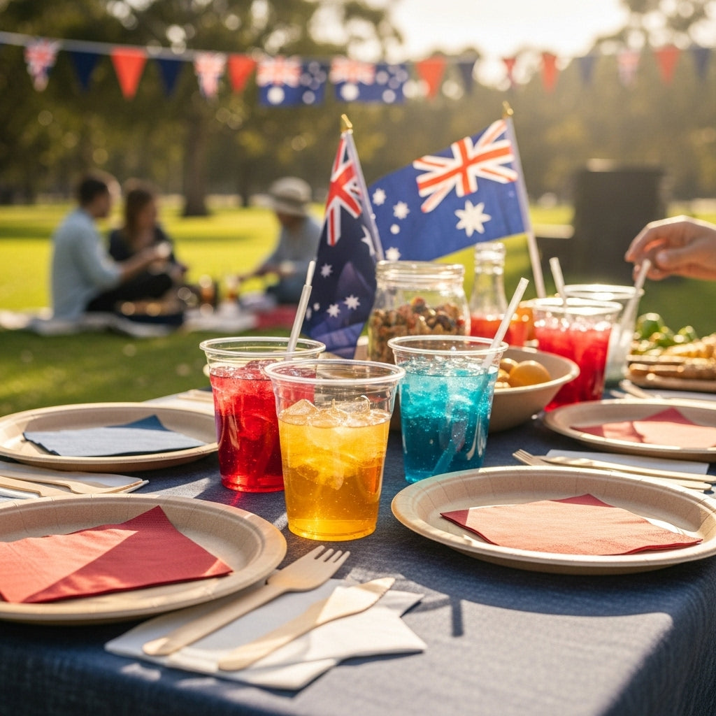 Planning an Australia Day Event? Your Guide to Bulk Disposable Packaging