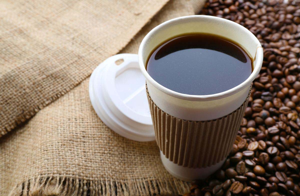 20oz PE Coating Paper Coffee Cups with Lids