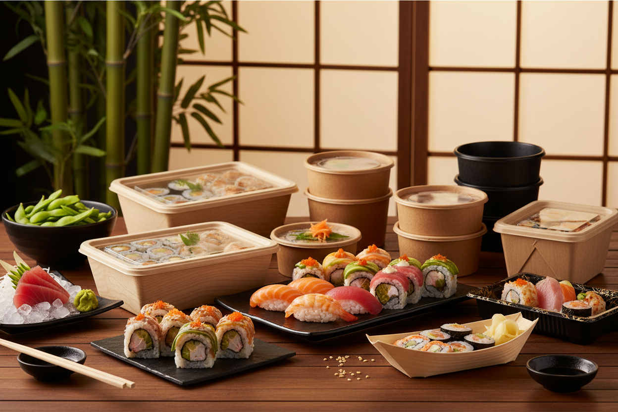 Sushi & Japanese Takeaway Packaging