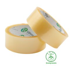 Pakio professional brown and clear packaging tape rolls for versatile box sealing and secure gift shipping.