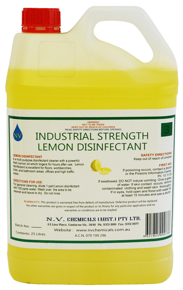 Industrial Grade Disinfectant /Lemon 5-20Lt - Pakio