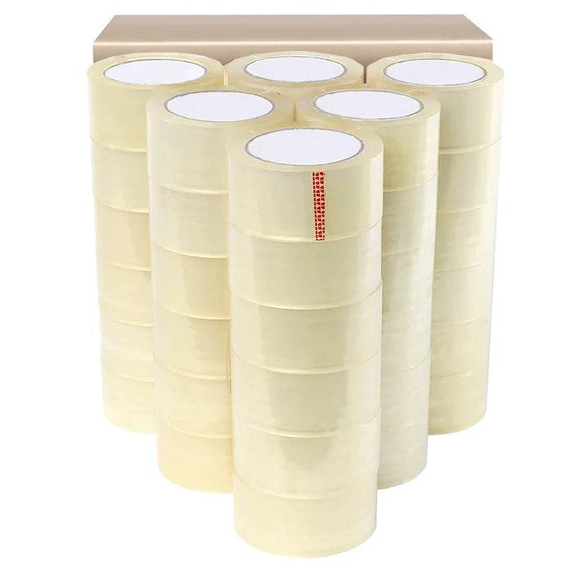 48mm x 75m Clear Packaging Tape 72 rolls/ctn - Pakio