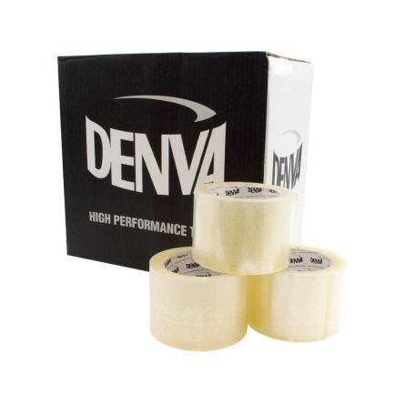 DENVA high performance tape with packaging on a white background
