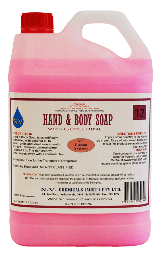 Liquid Hand Soap Pink 5Lt - Pakio
