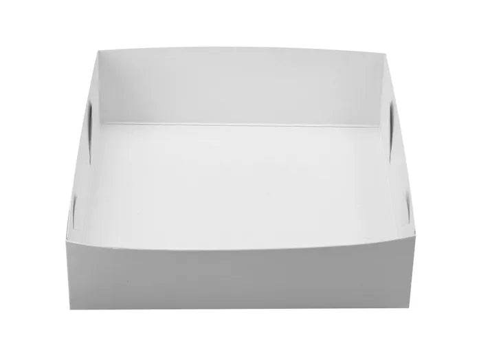#19 Double White Cake Trays 250pcs - Pakio