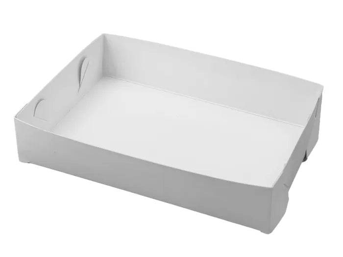 #20 Double White Cake Trays 250pcs - Pakio