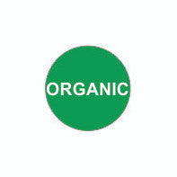 Green circle with 'ORGANIC' text on a white background