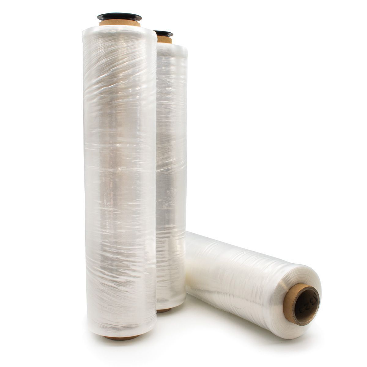 High Clarity Stretch Film 6 Rolls | Easy to Scan & Rolled Edge