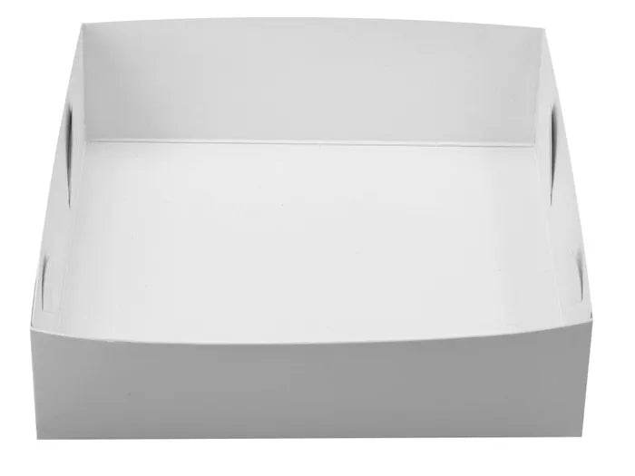 #22 Double White Cake Trays 250pcs - Pakio