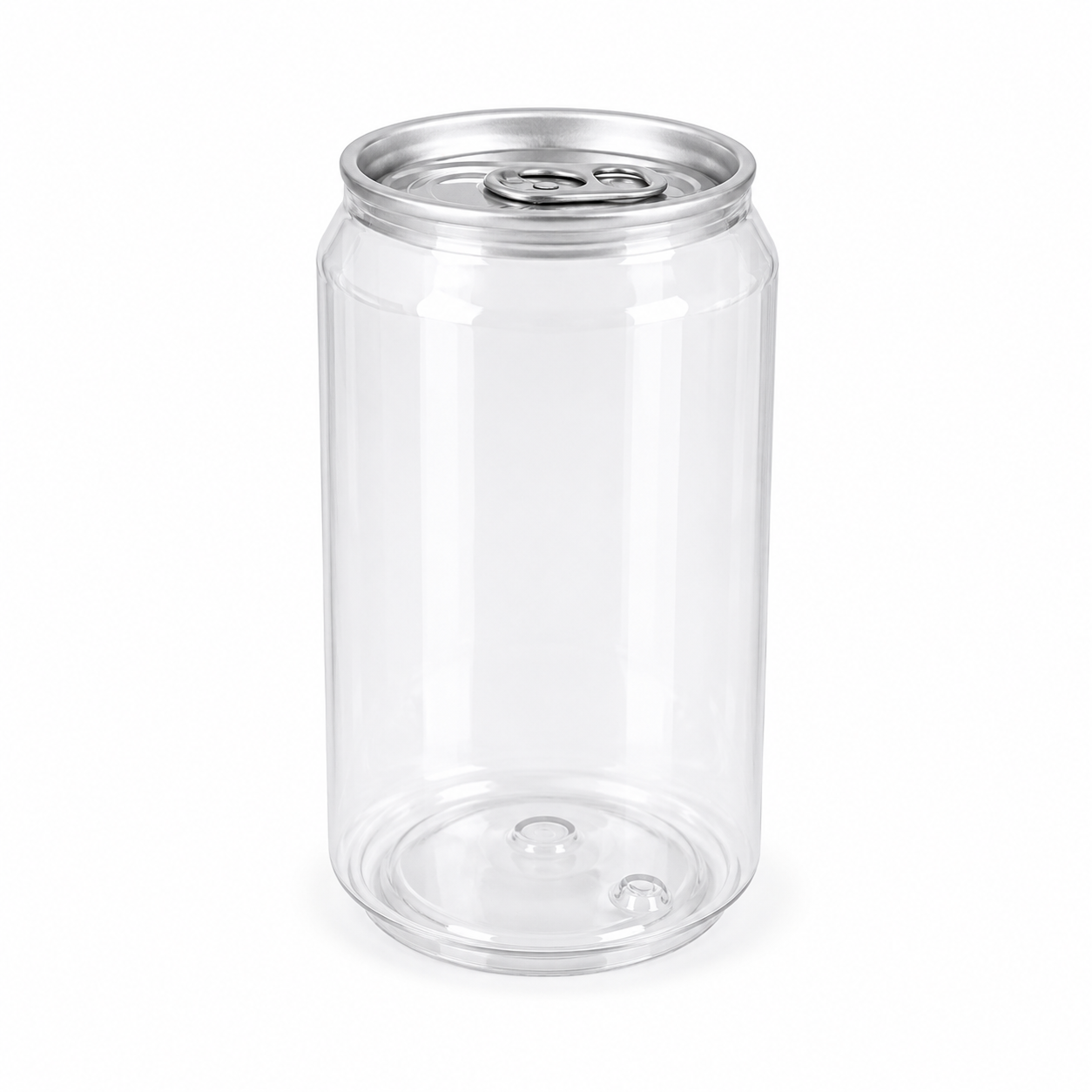 Clear PET Can 355ml with Aluminium Lid – Fits Any 55mm Seamer | Saturn (Box of 200)