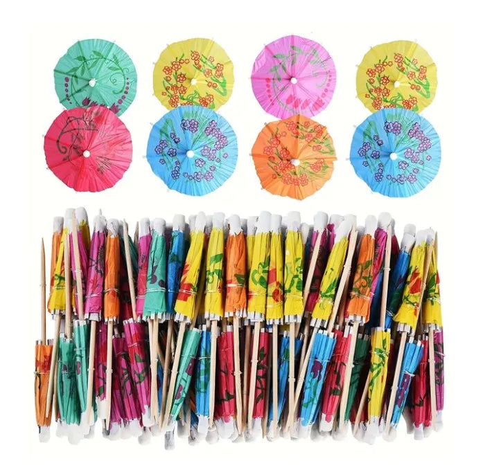 Cocktail Decoration Umbrella 50pcs