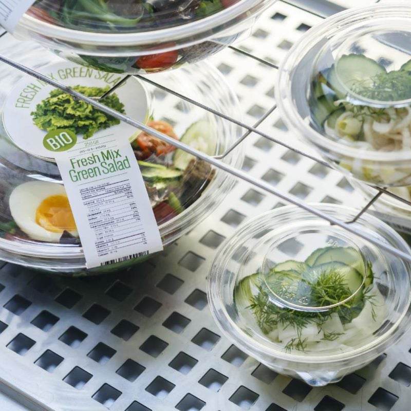 24oz Recyclable Poke Bowl 300pc/ctn - Pakio