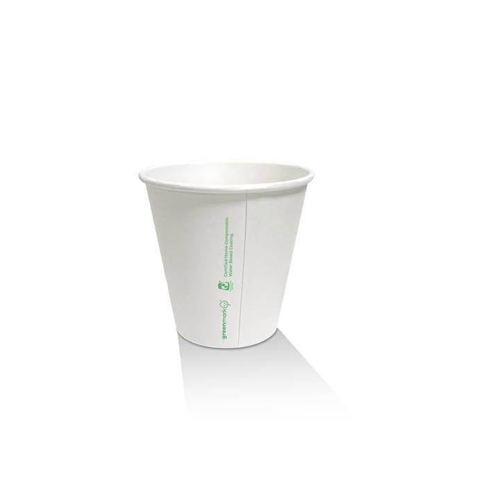 8*oz Aqueous Coated SW Cup/White 100-1000pc - Pakio