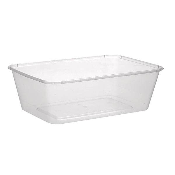 750ml Rectangular Container Clear 500pcs/ctn - Pakio