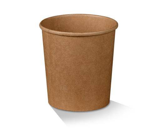 PE Coated Brown Kraft Soup Bowl 32oz - Premium Food Containers for Professional Packaging (500pc/ctn)