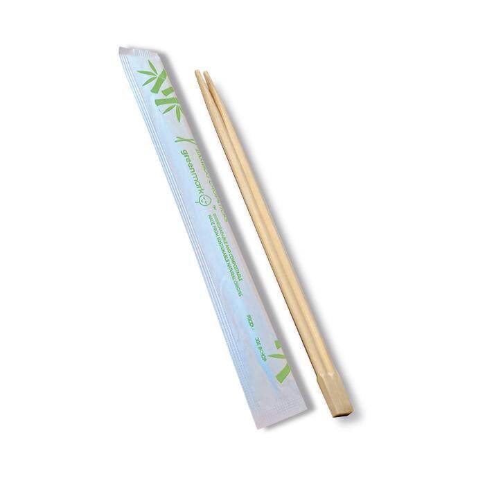Bamboo Twin Chopsticks 3000pc/ctn - Pakio
