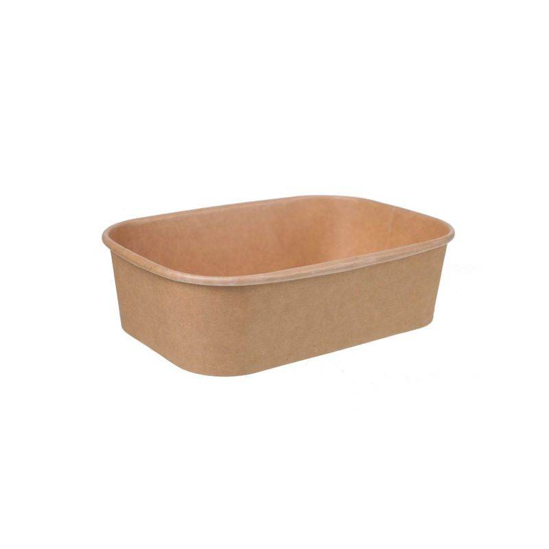 BetEco 650ml Kraft Paper Food Tubs 300pc/ctn - Pakio