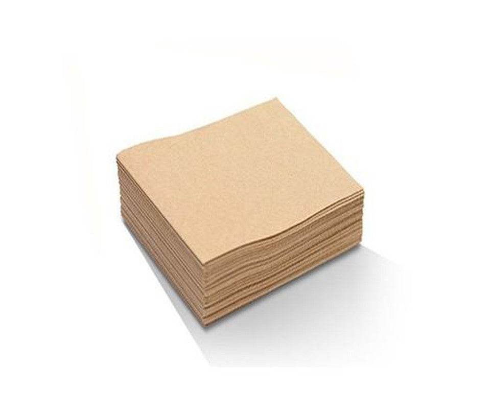 Recycled Napkin 2ply Cocktail - 1/4 Fold 2000pc/ctn - Pakio