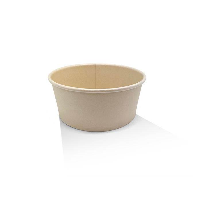 Bamboo Paper Salad Bowl 25oz - Premium Food Containers for Sustainable Packaging (300pc/ctn)