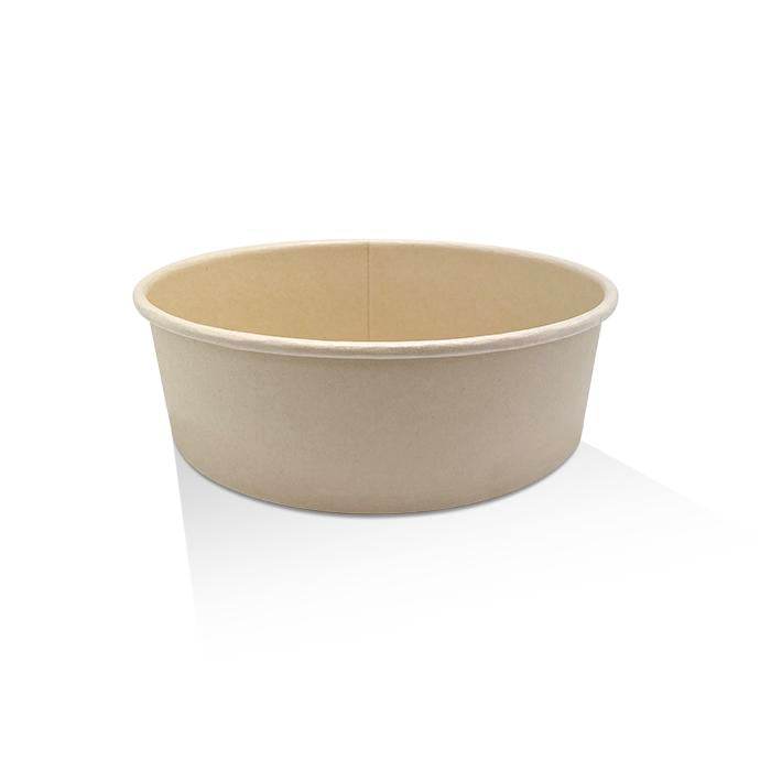 Bamboo Paper Salad Bowl 42oz - Premium Food Containers for Sustainable Packaging (300pc/ctn)