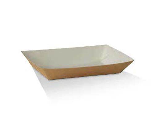Hot Dog Tray Brown Cardboard 250pc/ctn - Pakio