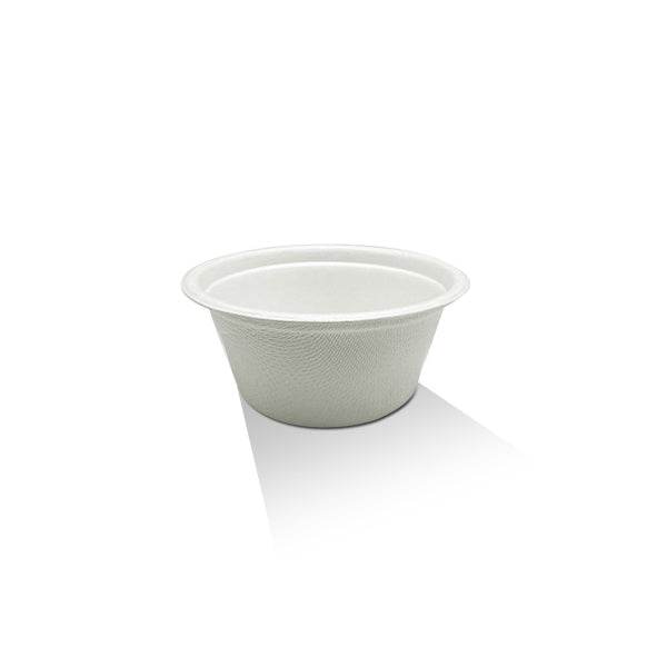 2oz/60ml White Sugarcane Cup 2000pcs - Pakio