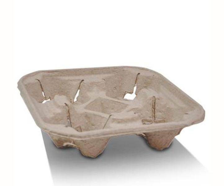 Egg Board 4 Cup Carry Tray 300pc/ctn - Pakio