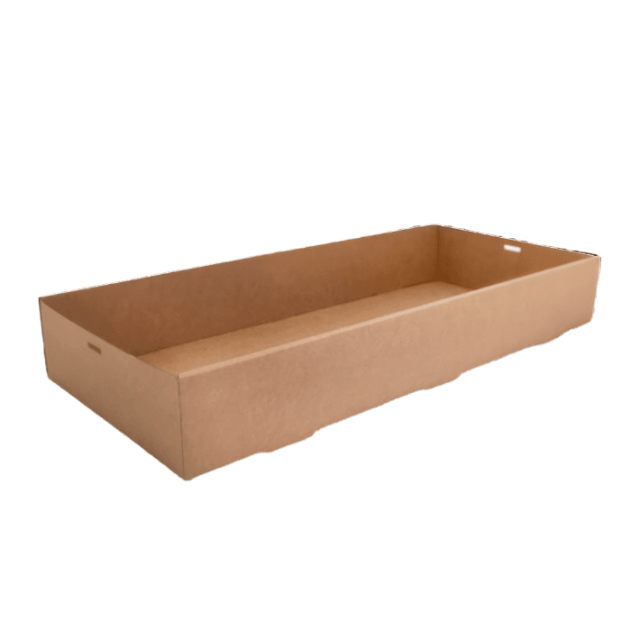 Large Rectangle Catering Tray Base H:80mm 50pc/ctn - Pakio
