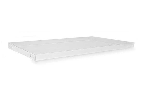 Large Clear Catering Tray Lid 50pc/pk - Pakio