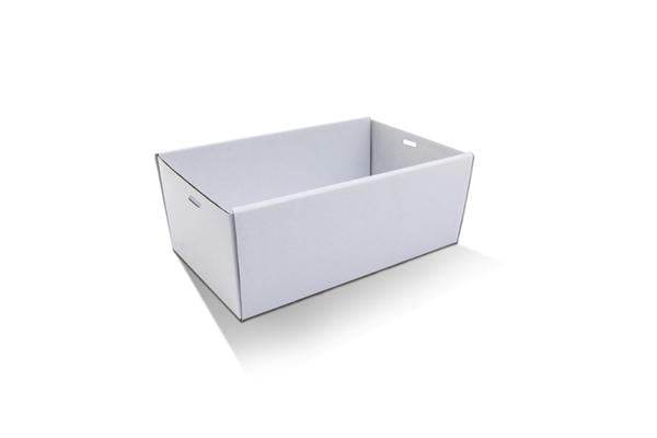 Small White Catering Tray Base H:80mm 50pc/ctn - Pakio