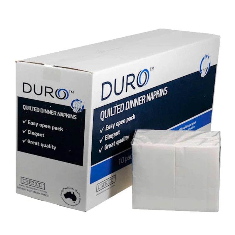 Duro Quilted Dinner Napkin GT Fold 1000pcs - Pakio