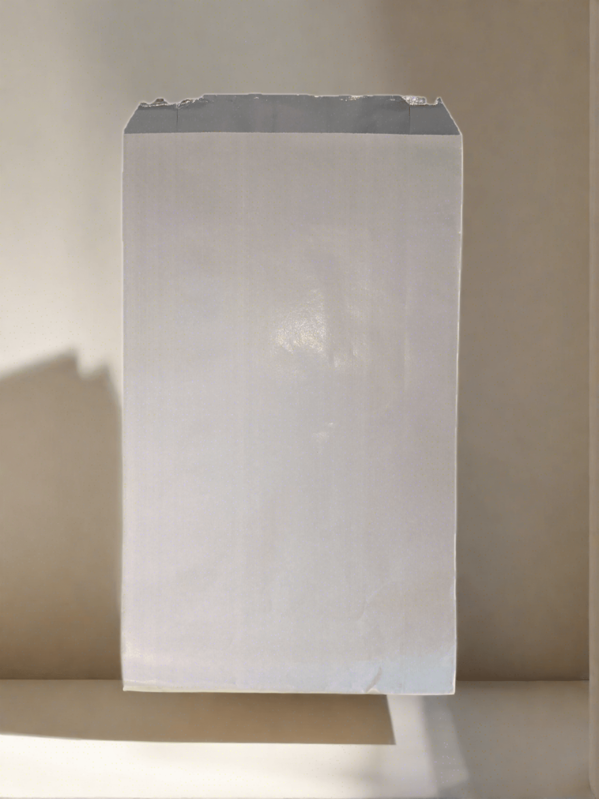 Plain White X-Large Foil Chicken Bag 250pcs - Pakio