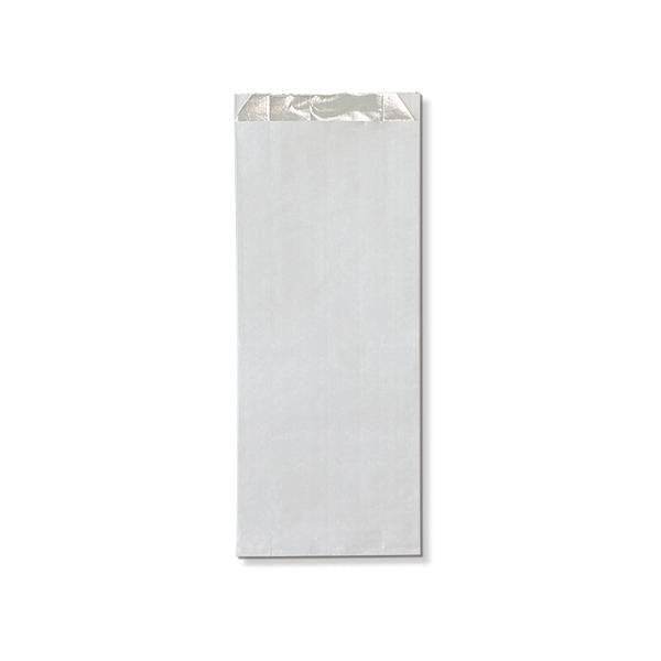 Plain White Regular Foil Bag 250pcs - Pakio