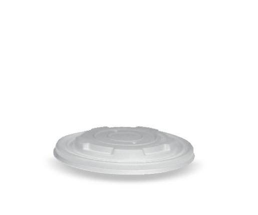 CPLA Flat Lid for 12/16/24oz Bowl/No Hole 500pc/ctn - Pakio