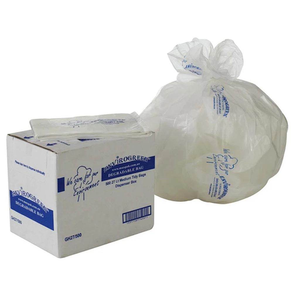 Degradable Bin Liner 27L 500pcs - Pakio