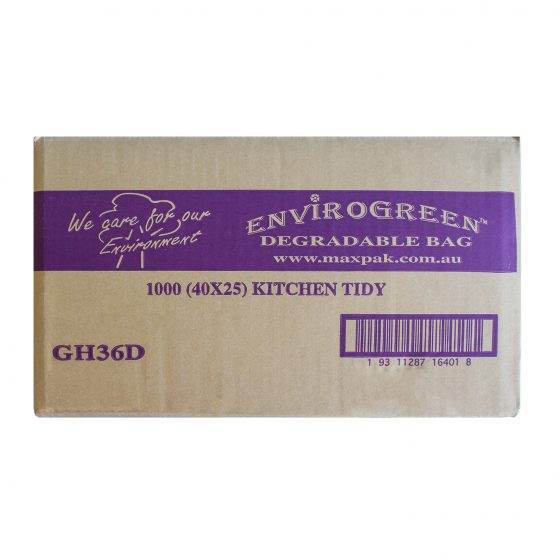 Degradable Bin Liner 36L 1000pcs - Pakio