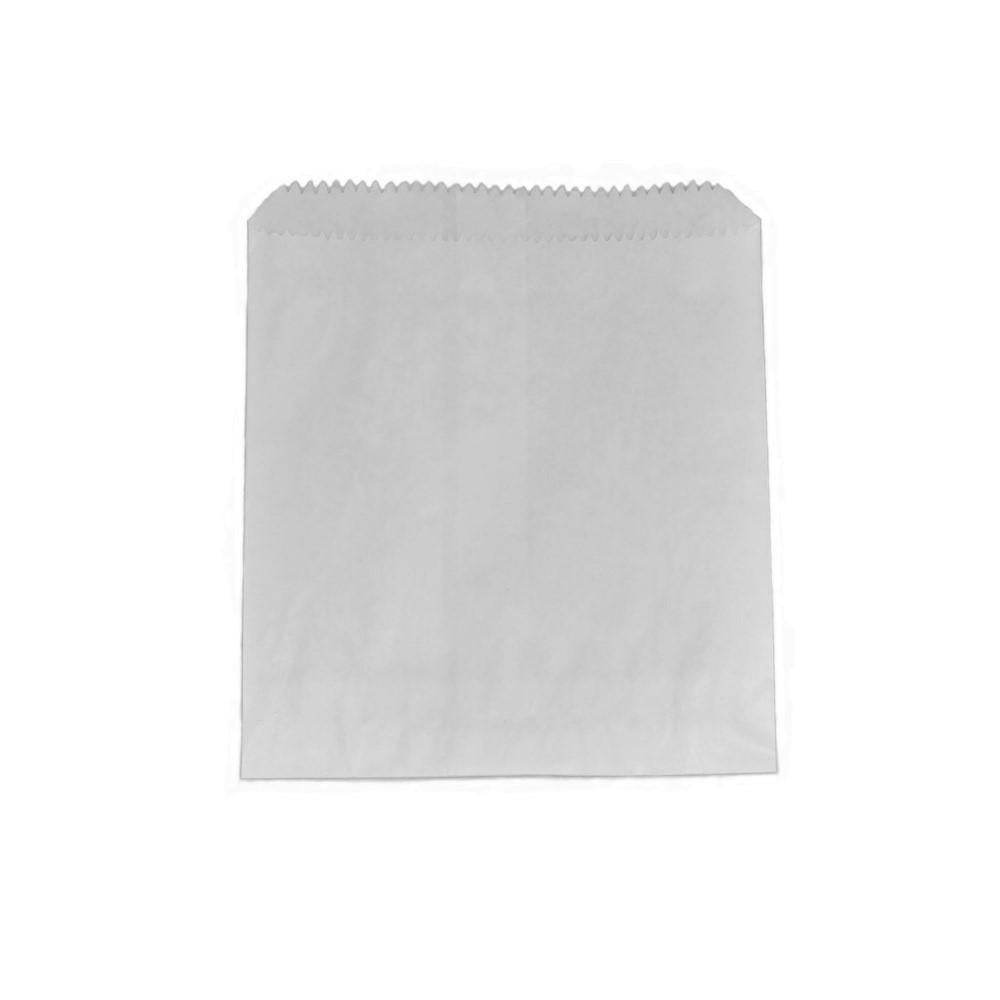 1/2 Square GPL Bag - White 500pc/pk - Pakio
