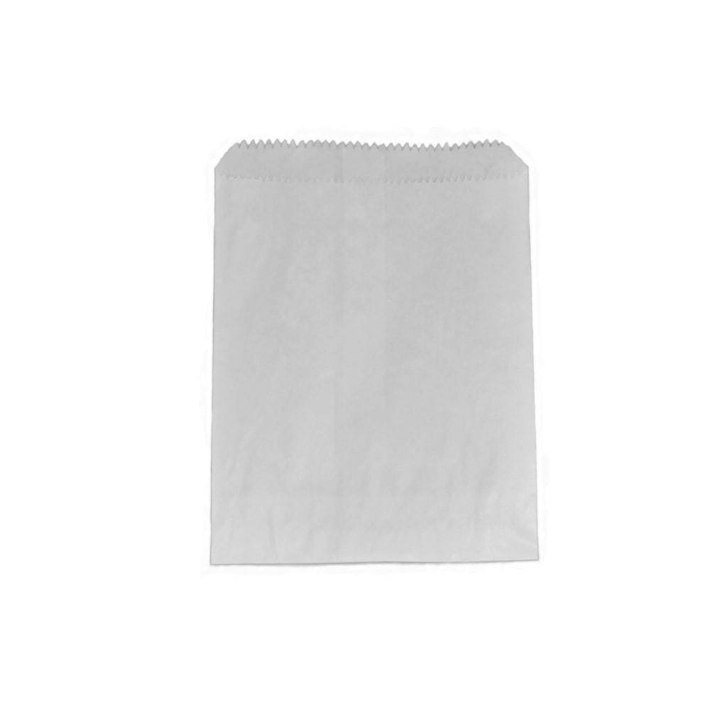 1 Long GPL Bag - White 500pc/pk - Pakio