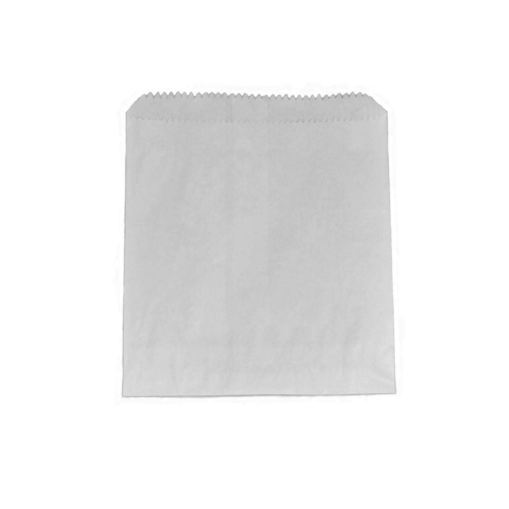 2 Square GPL Bag - White 500pc/pk - Pakio