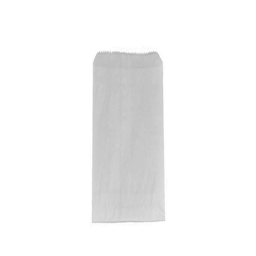 Kebab/Souvlaki/Hot Dog Bag GPL - White 500pc/pk - Pakio