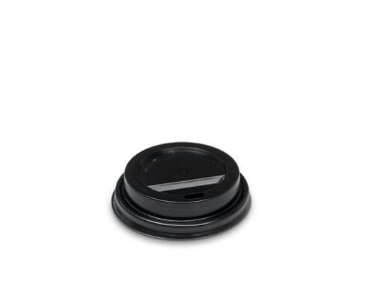 Coffee Cup Lid 4oz - Black 1000pc - Pakio