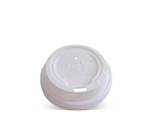 Coffee Cup Lid 4oz - White 1000pc - Pakio