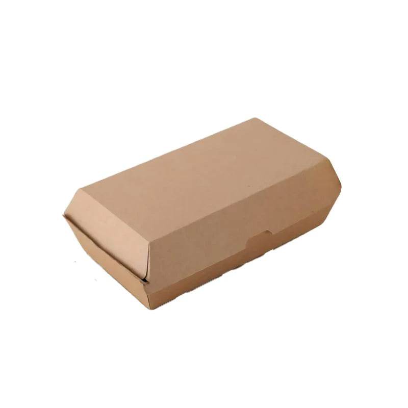 Snack Box Regular - Kraft Corrugated 200pc/ctn - Pakio