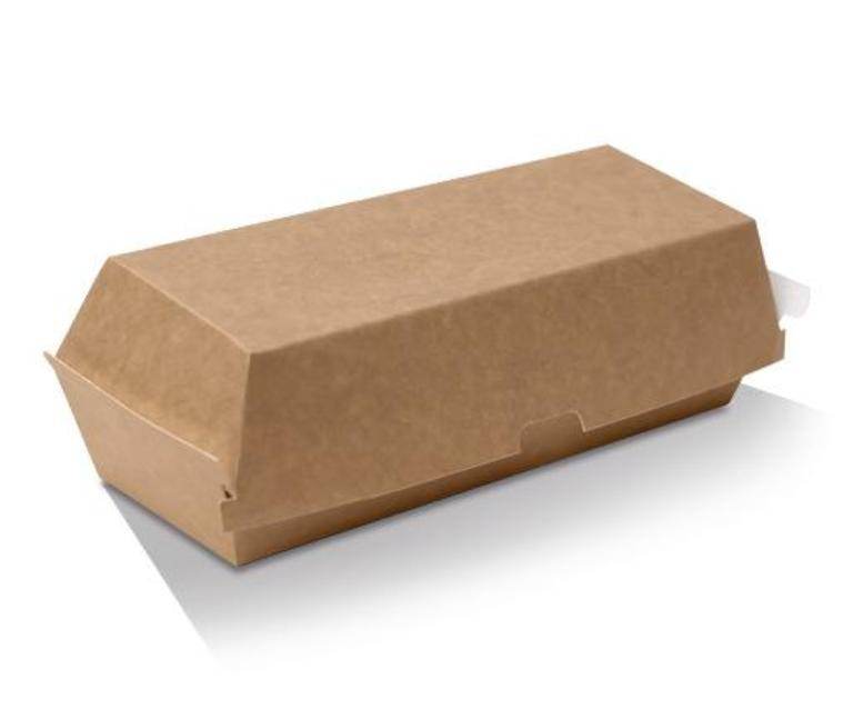 Hot Dog Box - Kraft Board 400pc/ctn - Pakio