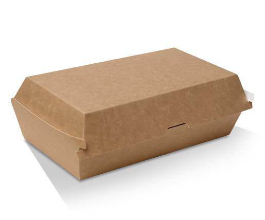 Snack Box Regular - Kraft Board 400pc/ctn - Pakio