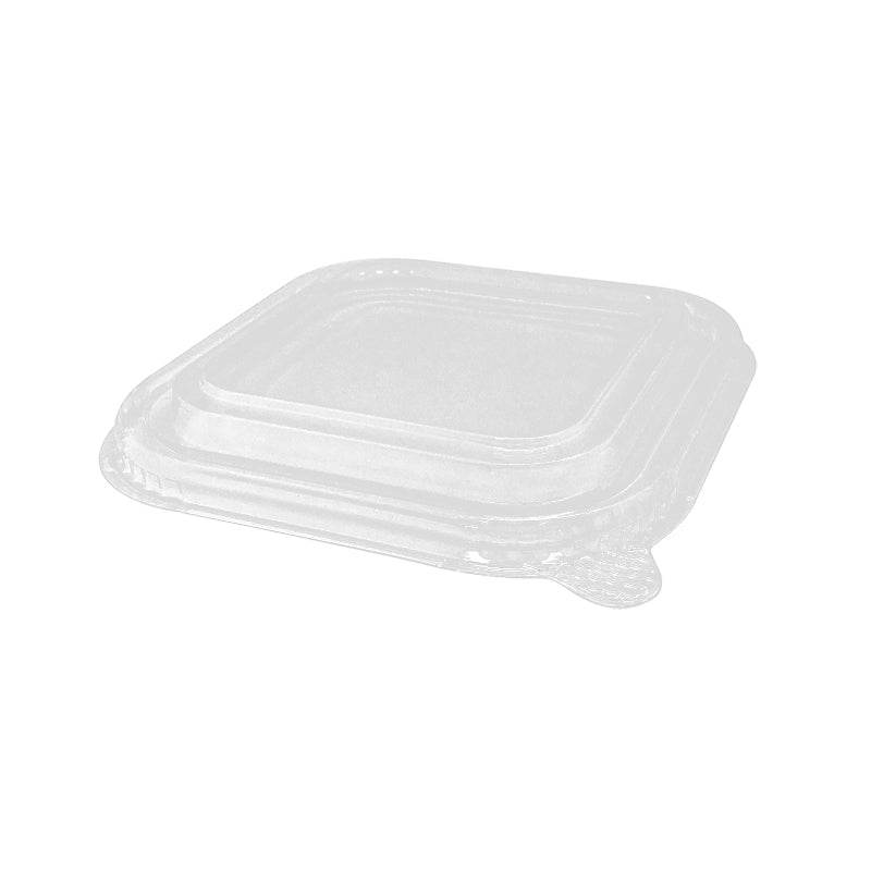 Clear Lid for Square Container| Fit 750-1400ml 300pc/ctn - Pakio