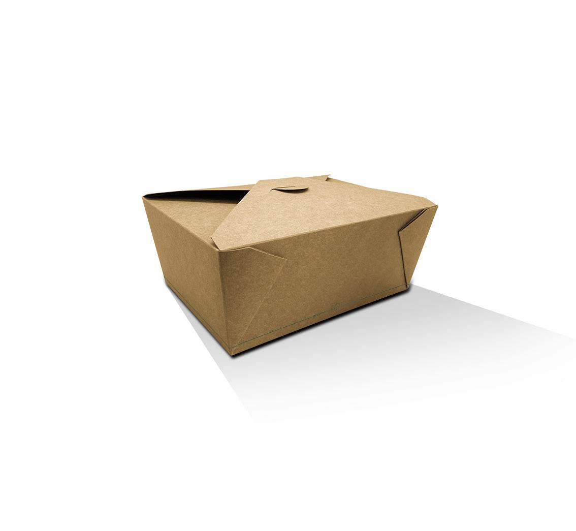 X-Large PLA Coated Lunch Box 200pc/ctn - Pakio