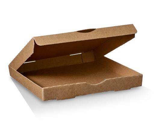 13 inch Pizza Box Brown 100pc/ctn - Pakio