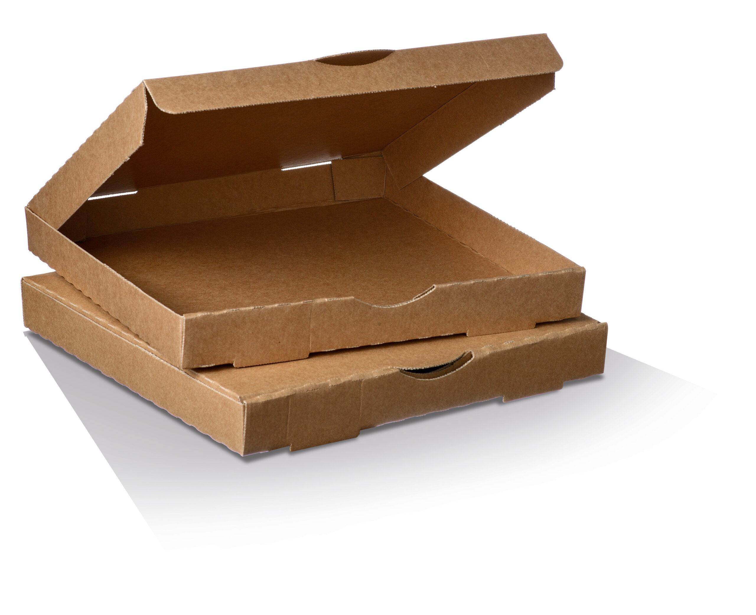 9 inch Pizza Box Brown 100pc/ctn - Pakio
